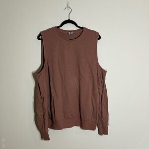 ASOS Taupe Sleeveless Top
